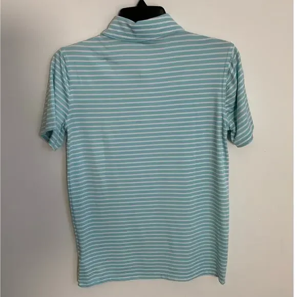 Tommy Bahama Youth Striped Polo‎ Boy's size 14 - Picture 3 of 3